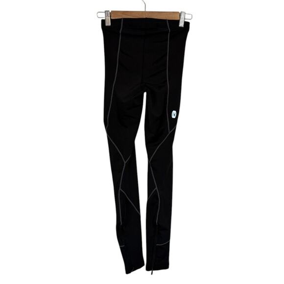 Sugoi Tights Women Small Black Reflective‎ Back Zippers Cycling Bike Running - Picture 4 of 9